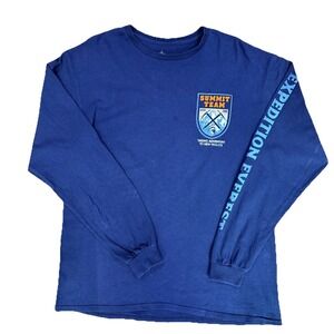 Disney Adult Expedition Everest Summit Team Long Sleeve T-Shirt Navy - Size L